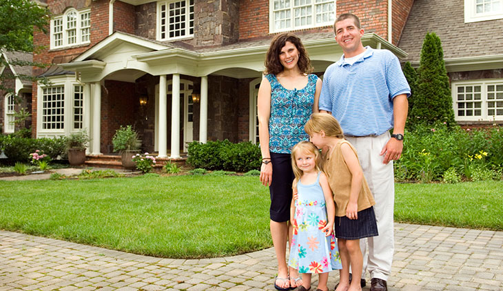 New Home in Illinois with home insurance
